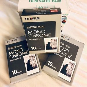 30 Mono Chrome Instax mini instant Film